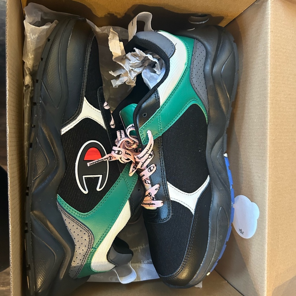 Champion Pink and Blue Sneakers Modern Comfort - Picture 5 of 5
